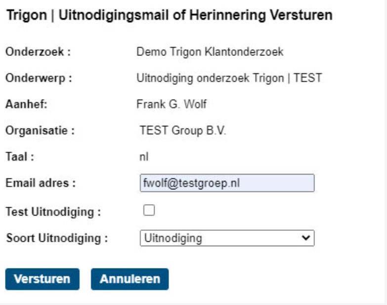 uitnodiging